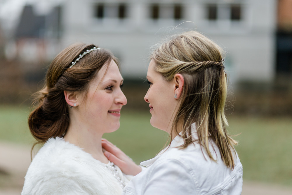 Hochzeit im Standesamt Wandsbek und Ohlendorffsche Villa in Volksdorf